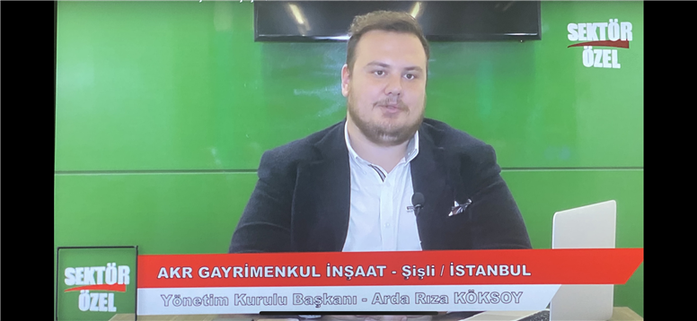 Yönetim Kurulu Başkanımız Arda Rıza KÖKSOY Sektör Özel Programına Misafir Oldu